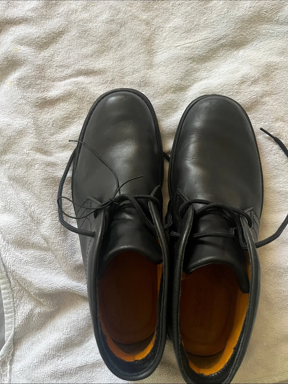 Timberland Men’s Black Leather Chukka Boots - Lace-Up Ankle Boots